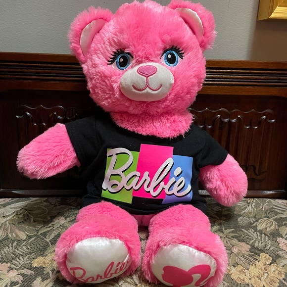 Buildabear Barbie Build A Bear Barbie Pink And Black Build-A-Bear